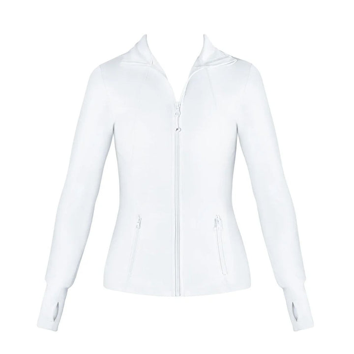 Energetiks Lara Fitted Sleeves Zip Pockets Jacket Girls Size