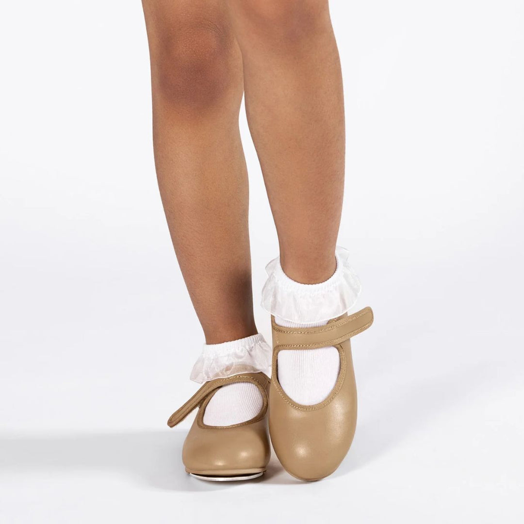 Energetiks Girls Lily Low Heel Velcro Strap Tap Shoe