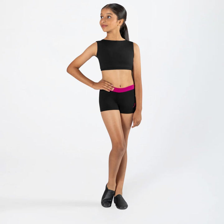 Energetiks Lydia Contrast Band Waist Short Children Sizes