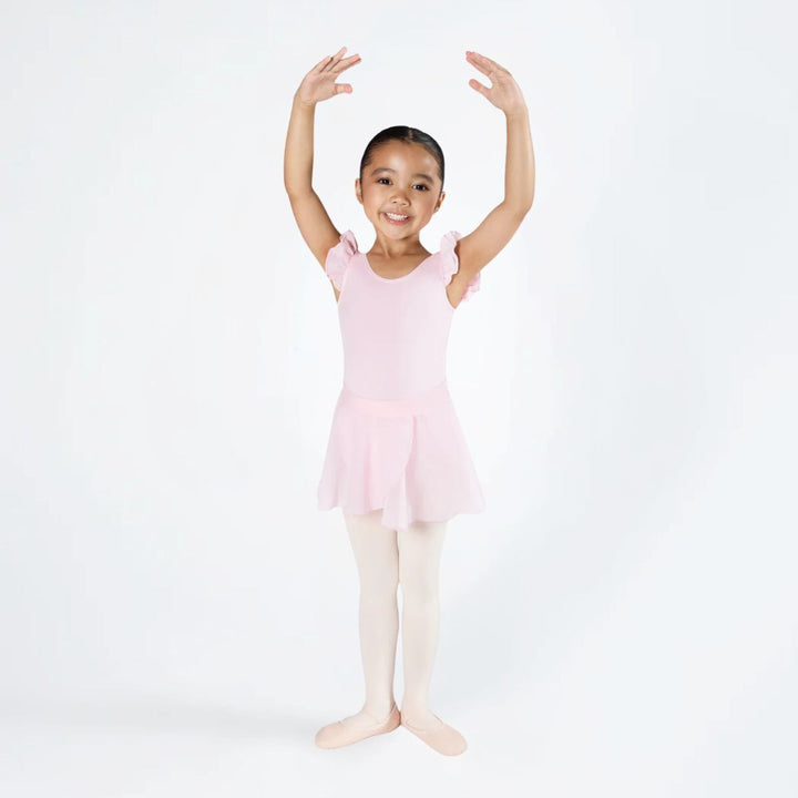 Energetiks Girls Ruby Pull-On Mock Wrap Dance Skirt