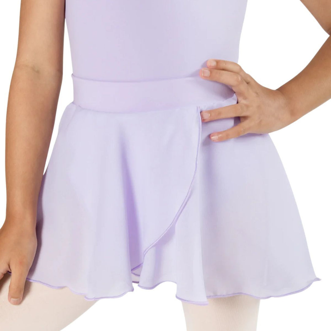 Energetiks Girls Ruby Pull-On Mock Wrap Dance Skirt