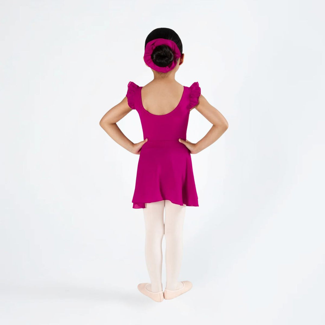 Energetiks Girls Ruby Pull-On Mock Wrap Dance Skirt