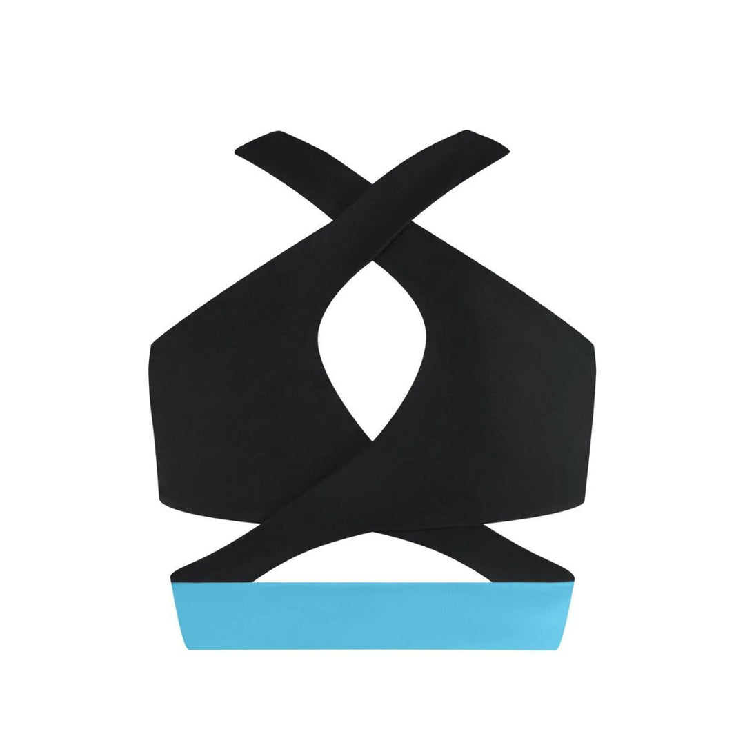 Energetiks Girls Skyler Cross Back Supportive Dance Crop Top