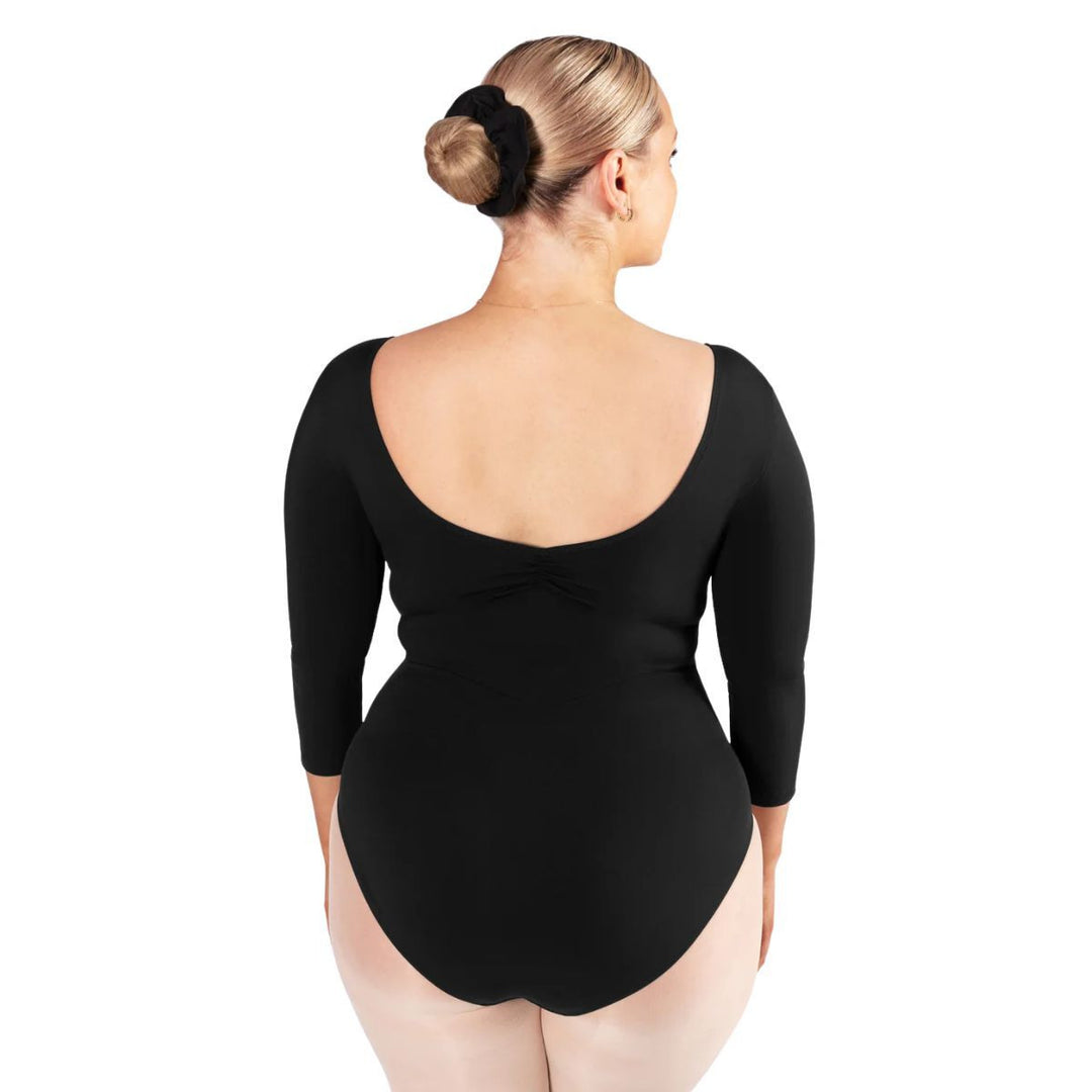 Energetiks Veronica 3/4 Sleeve Dance Leotard Adult Sizes