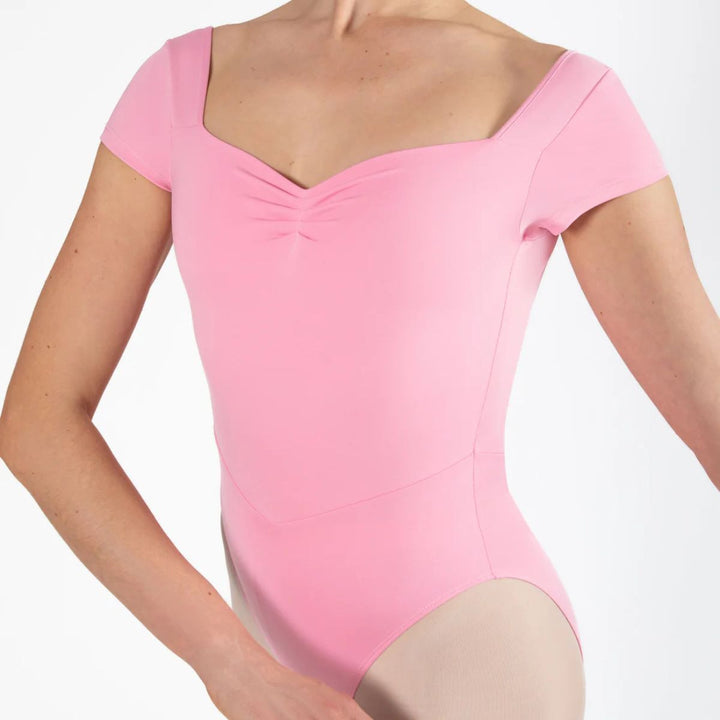 Energetiks Womens Veronica Pleat Sweetheart Ballet Leotard