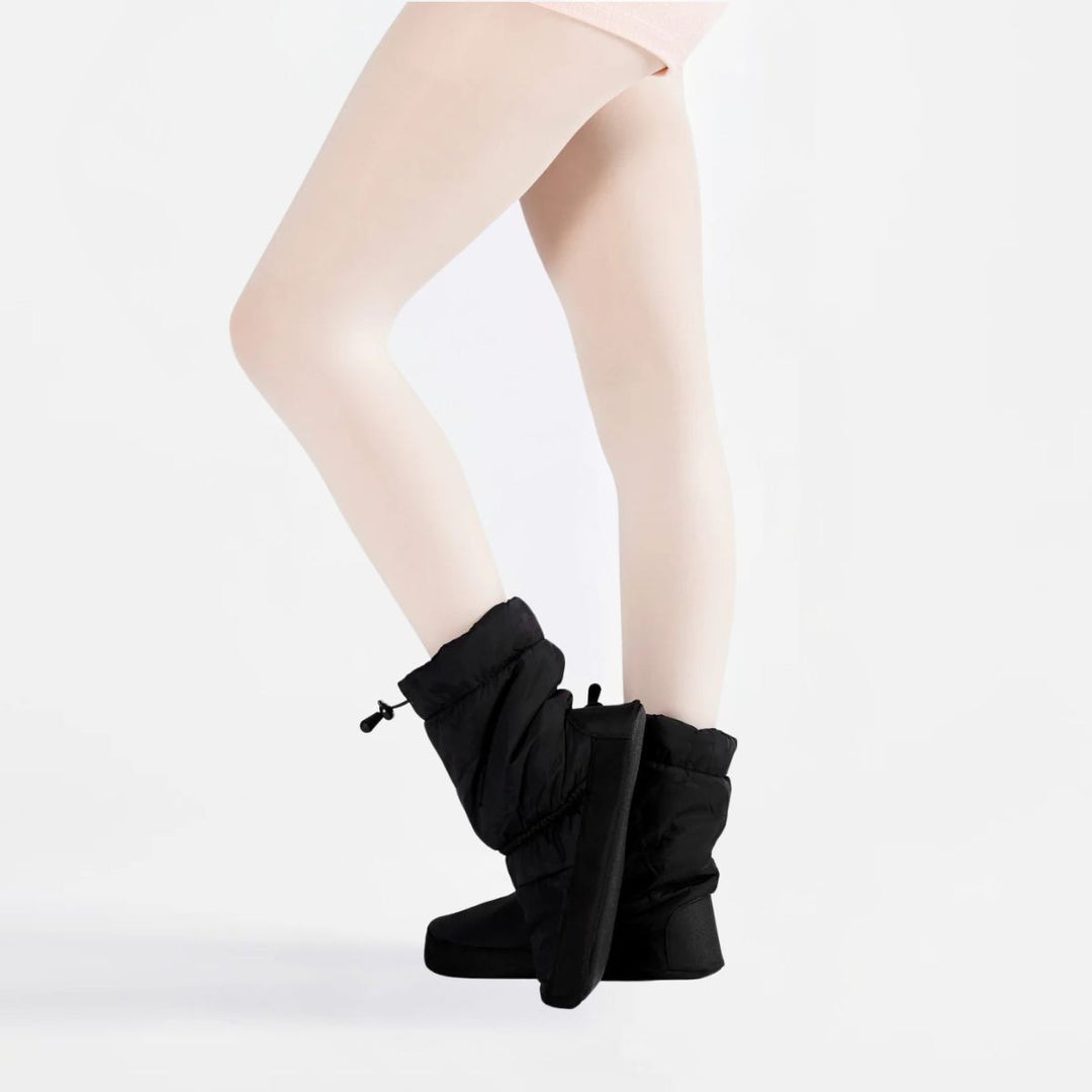 Energetiks Womens Warm Up Cozies Quilted Dance Booties