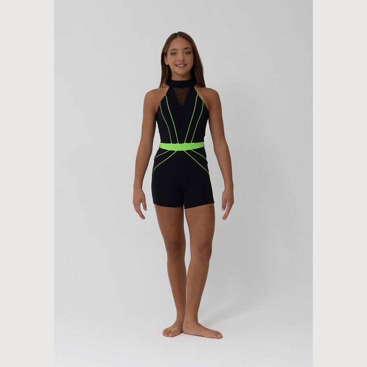 Studio 7 Dancewear Britney Biketard Girls Dance Unitard