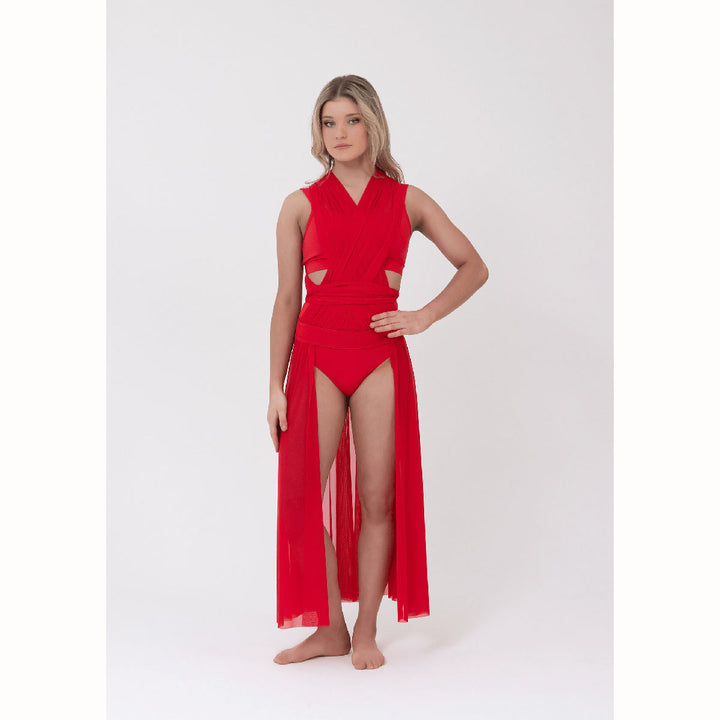 Studio 7 Dancewear Convertible Mesh Womens Overdress