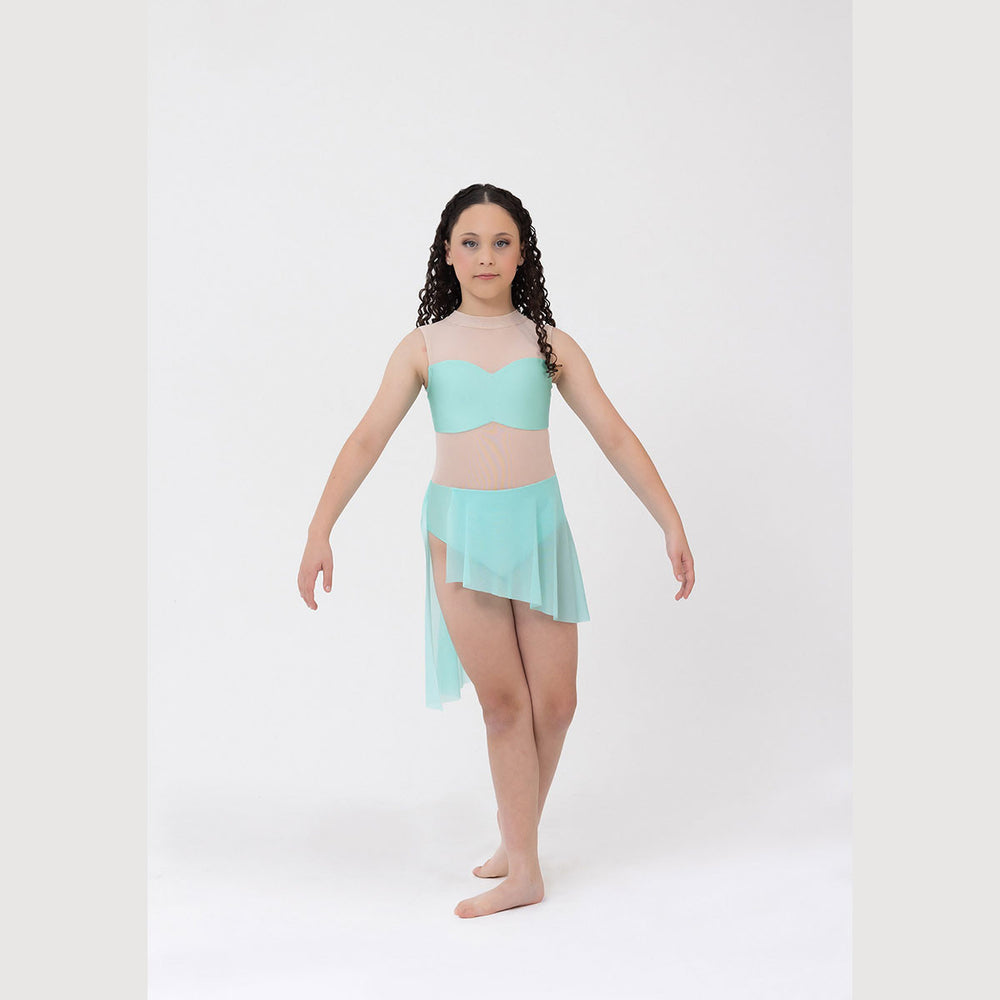 Studio 7 Dancewear Hailey Dress girl wearing Mint