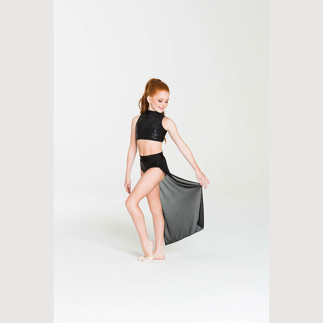 Studio 7 Dancewear Sequinned Cabaret Womens Crop Top