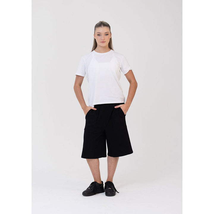 Studio 7 Dancewear Classic Girls Studio Tee White worn