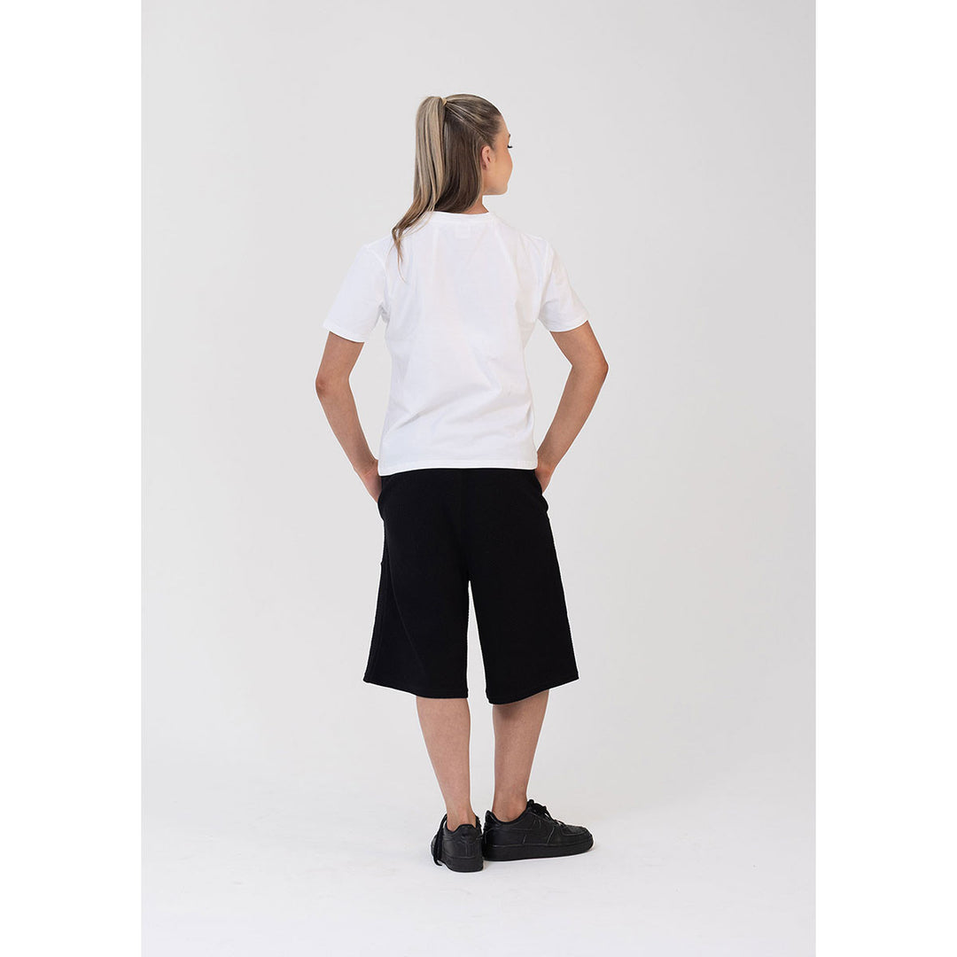Studio 7 Dancewear Classic Girls Studio Tee White detail