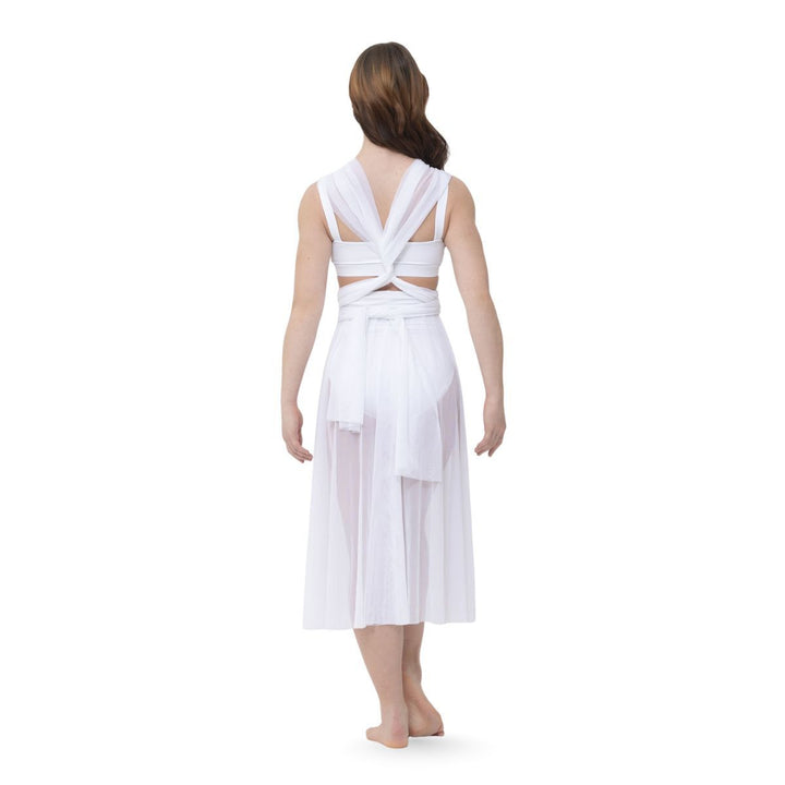 Studio 7 Dancewear Convertible Mesh Overdress Adult Sizes