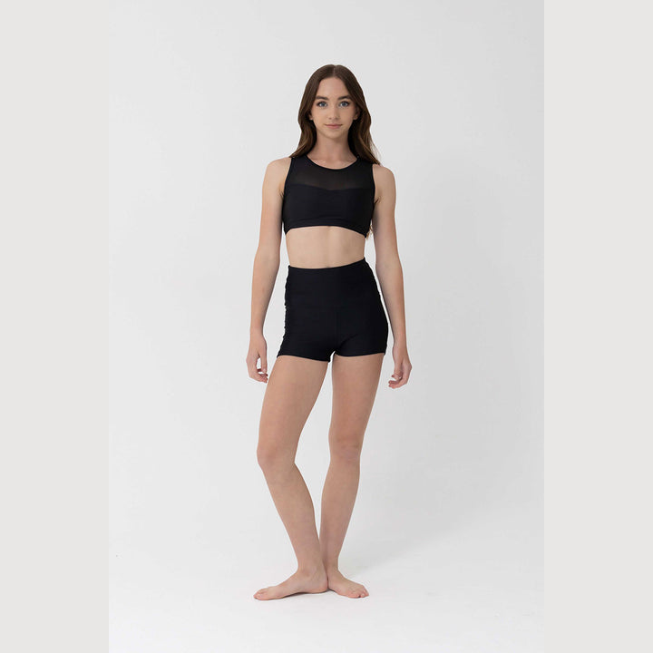 Studio 7 Dancewear High Waisted Womens Dance Shorts