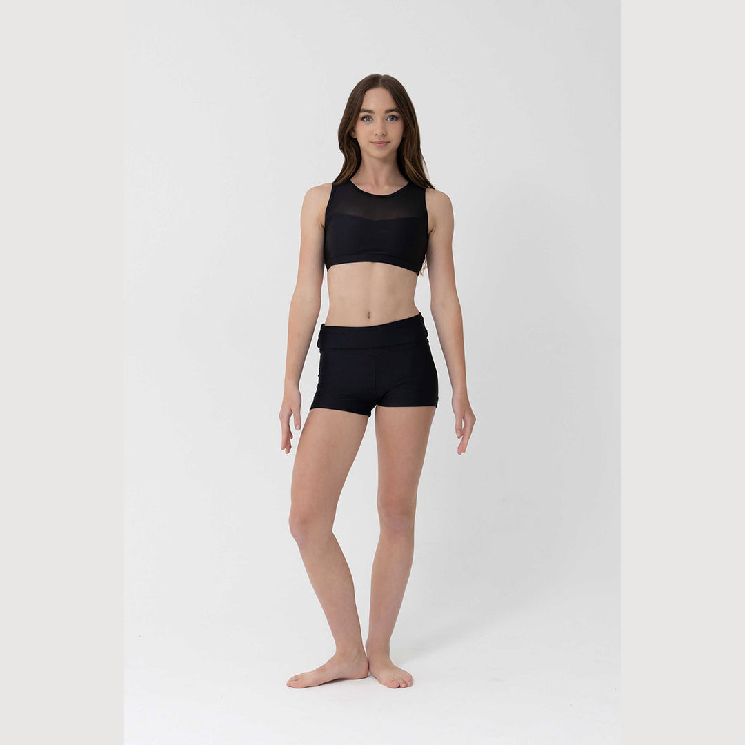 Studio 7 Dancewear High Waisted Womens Dance Shorts