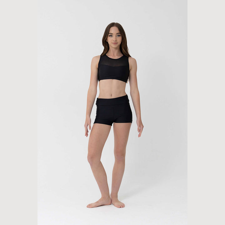Studio 7 Dancewear High Waisted Womens Dance Shorts
