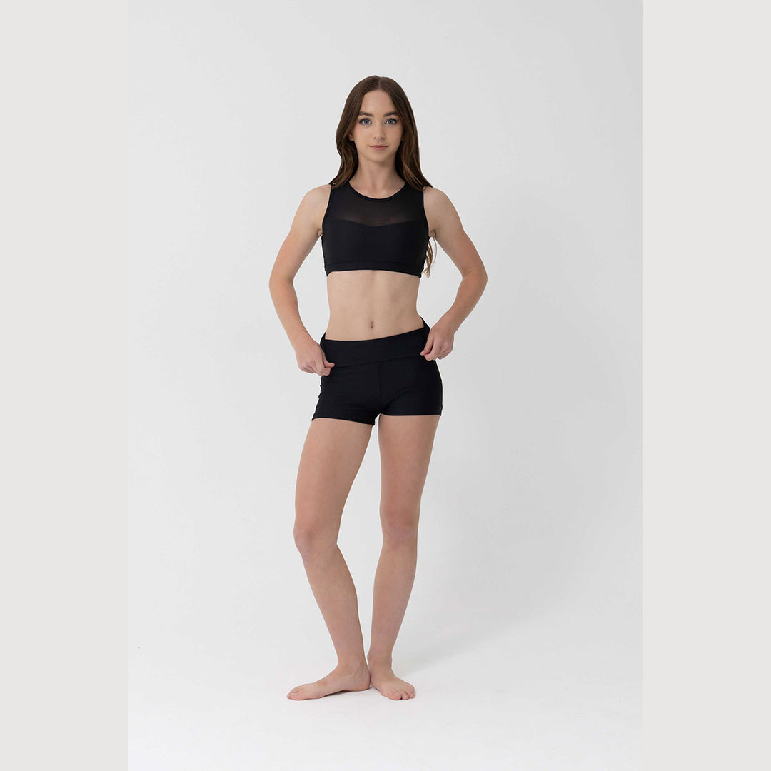 Studio 7 Dancewear High Waisted Womens Dance Shorts