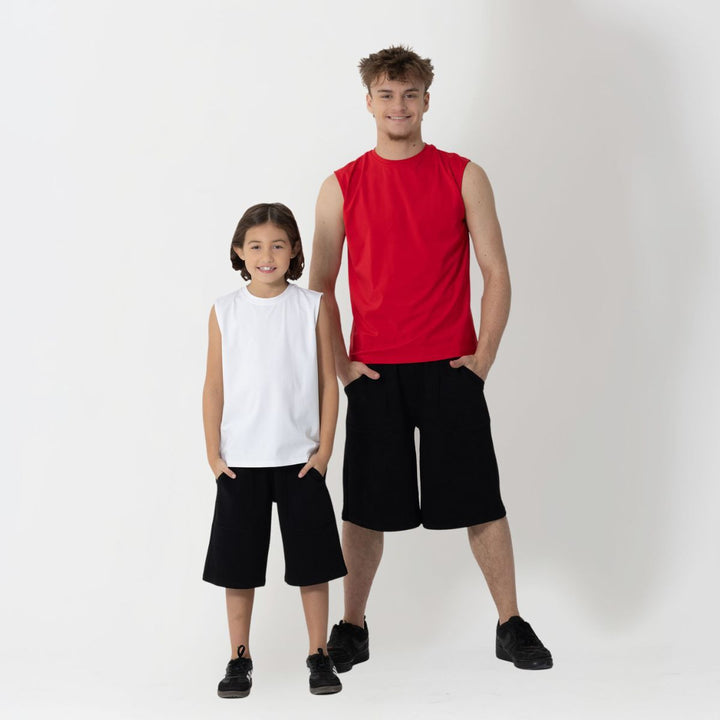 Studio 7 Dancewear Adult Kael Track Unisex Loose Fit Shorts