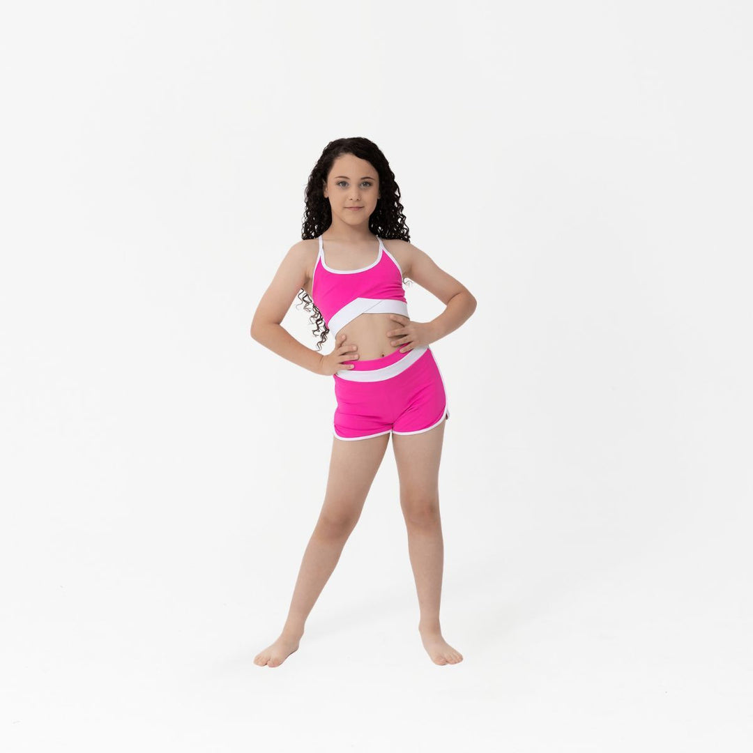 Studio 7 Dancewear Rikki Scoop Neckline Crop Top Girls Sizes