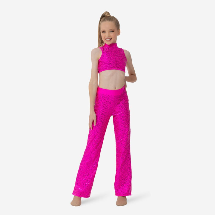 Studio 7 Dancewear Sequin Stage Performance Pants Adult Size