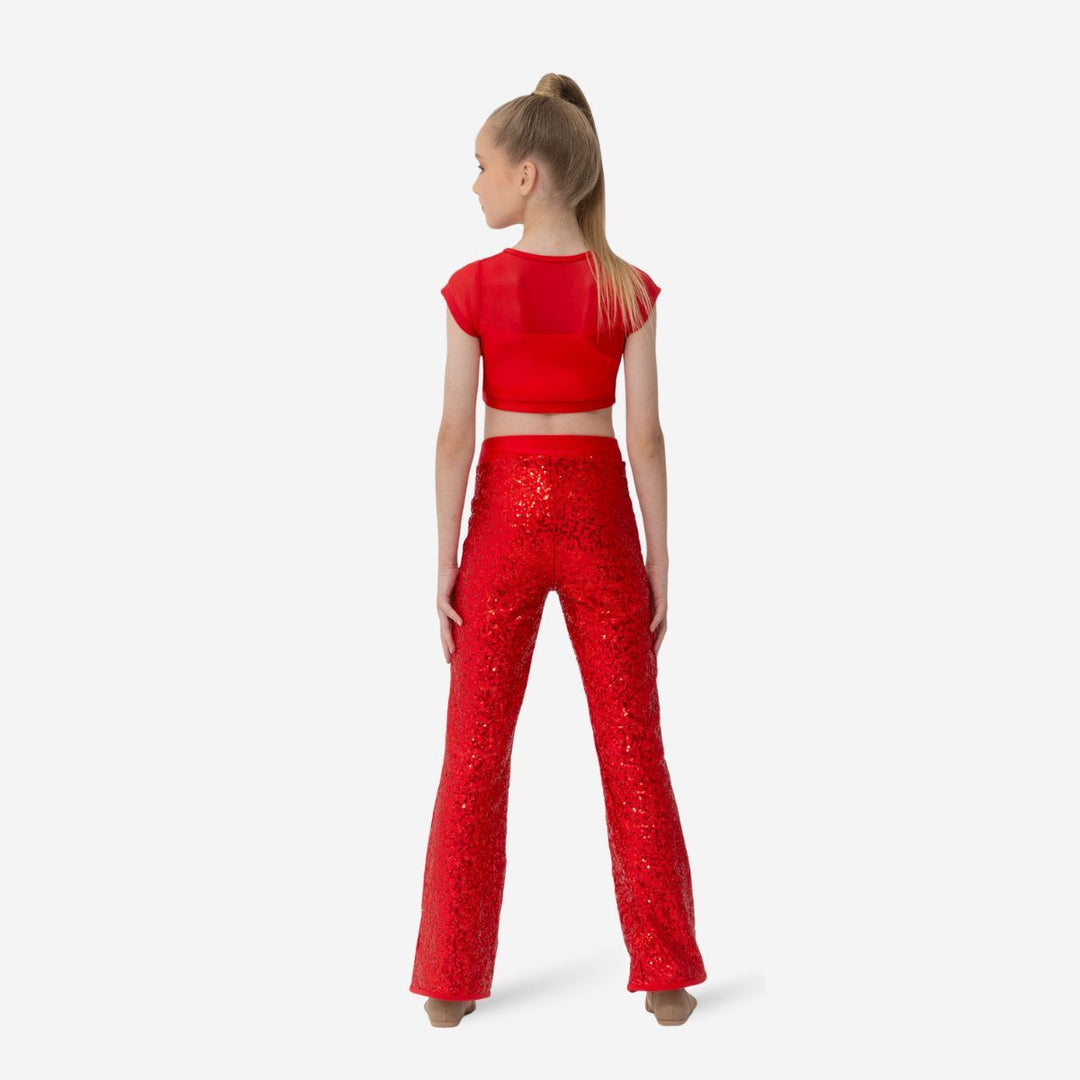 Studio 7 Dancewear Sequin Stage Performance Pants Adult Size