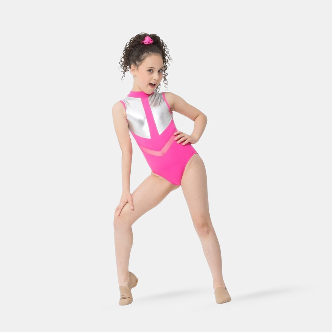 Studio 7 Dancewear Venus Metallic Leotard Superhero Children