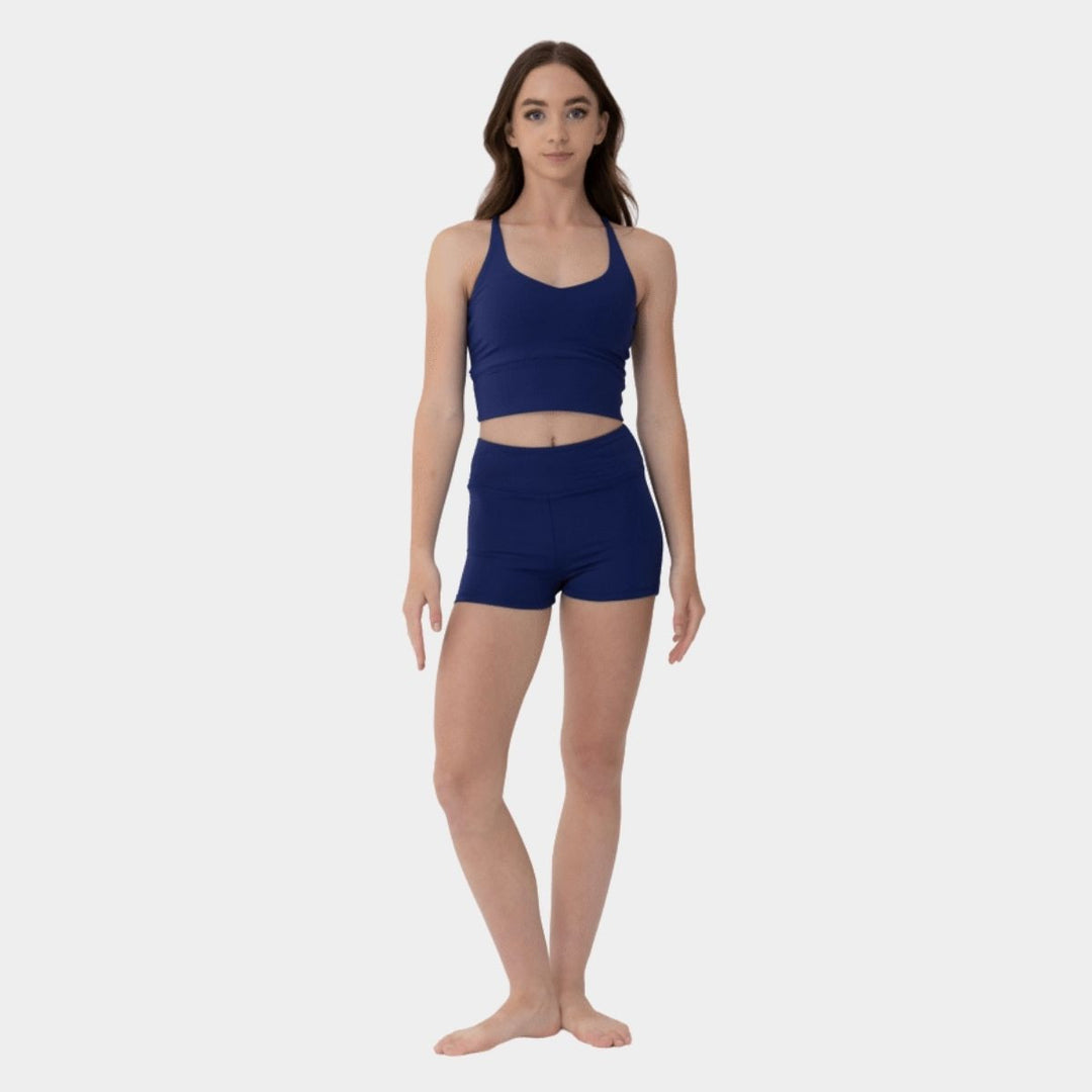 Studio 7 Dancewear Zali Criss-Cross Back Crop Top – Girls