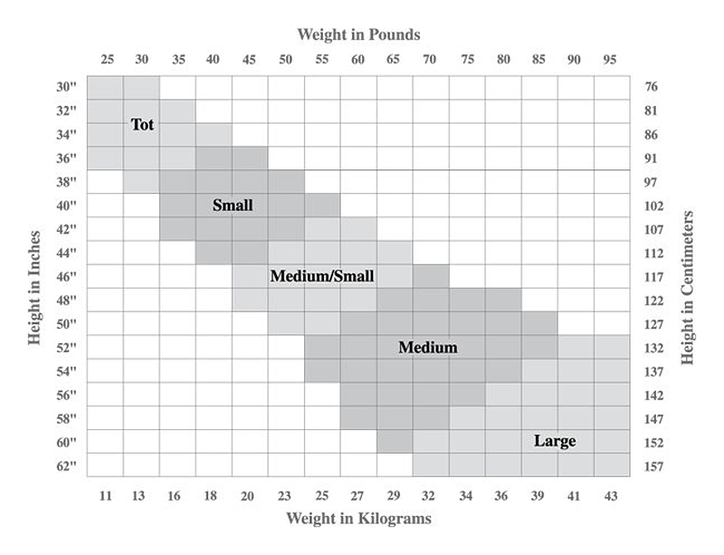 Capezio Leotard Size Chart