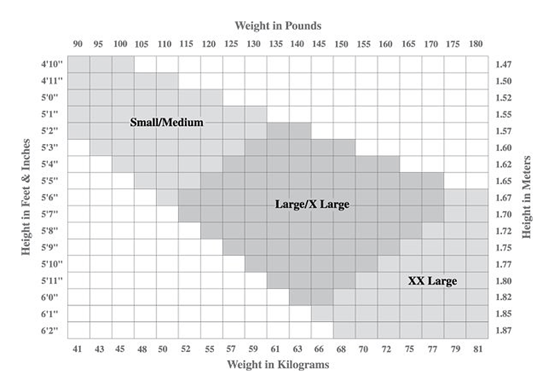 Capezio Size Chart Ballet