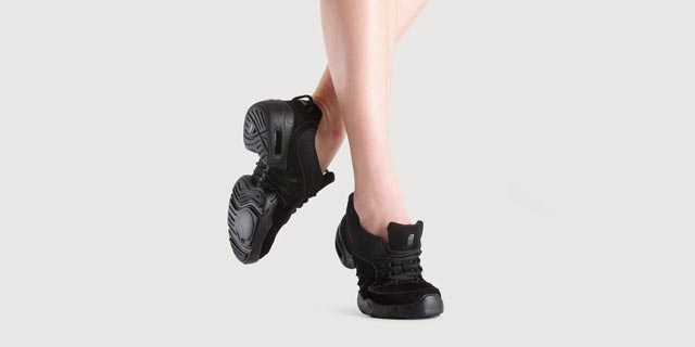 Dance sneakers for hip-hop and commercial dance styles