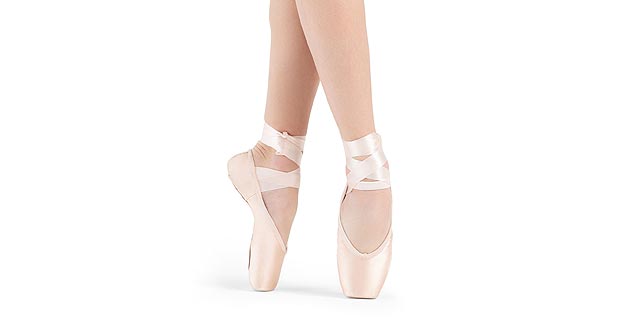 Pointe shoes for advanced ballet dancers